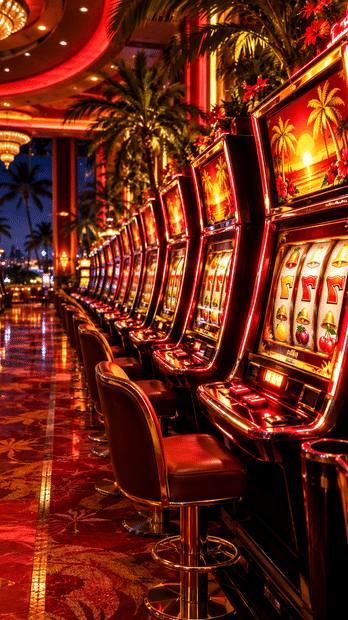 Ilustrasi mesin slot online